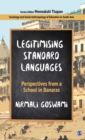 Image for Legitimising Standard Languages