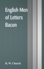 Image for English Men Of Letters : Bacon