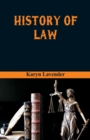 Image for History of Law