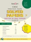 Image for Educart Cbse Previous Year Class 10 Solved Papers for February 2020 Exam