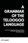 Image for A Grammar of the Teloogoo Language