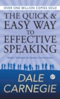 Image for The Quick and Easy Way to Effective Speaking