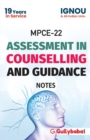 Image for Mpce-022 Assessment in Counselling and Guidance Notes2018