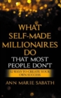 Image for What Self-made Millionaires Do