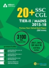 Image for 20+ SSC CGL Tier II 2015-18 Previous Year&#39;s Paper Book (Hindi Printed Medium)