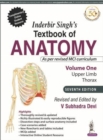 Image for Inderbir Singh&#39;s Textbook of Anatomy (Volume 1: Upper Limb and Thorax)