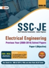 Image for SSC JE Electrical Engineering for Junior Engineers Previous Year Solved Papers (2008-18), 2018-19 for Paper I