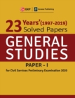 Image for 23 Years Solved Papers 1997-2019 General Studies Paper I for Civil Services Preliminary Examination 2020