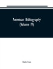 Image for American bibliography
