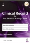 Image for Clinical Record for Post Basic BSc Nursing Course