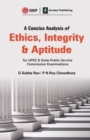 Image for A Concise Analysis of Ethics, Integrity and Aptitude