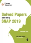 Image for Snap (Symbiosis National Aptitude Test) 2019 Solved Papers 2004-2018