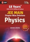 Image for Physics Galaxy 2020 : JEE Main Physics - 18 Years&#39; Chapter-Wise Solutions (2002-2019)