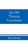Image for 1635-1880 Thurston genealogies