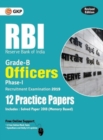 Image for Rbi 2019 Grade B Officers Ph I 12 Practice Papers