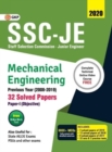 Image for Ssc Je 2020 Mechanical Engineering Previous Years Solved Papers (2008-19)