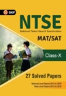 Image for Ntse 2019-20 : Class 10 - 27 Solved Papers (SAT/ MAT)