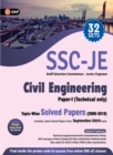 Image for Ssc 2020 : Junior Engineer Paper I - Civil Engineering - Topic-Wise Solved Papers 2008-2018