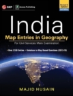 Image for India Map Entries in Geography for Civil Services Main Examination