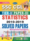 Image for SSC CGL Tier-II Paper-III Statistics Solved Papers 10 sets