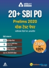 Image for 20+ SBI PO Prelims Mock Paper Practice Book Hindi Medium