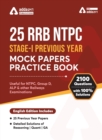 Image for 25 RRB NTPC STAGE I PREVIOUS YEAR MOCK PAPERS by Adda247 Publications