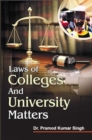 Image for Laws of Colleges and University Matters