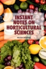 Image for Instant Notes On Horticultural Sciences