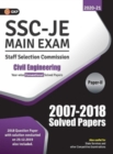 Image for Ssc 2021 Junior Engineer Civil Engineering Paper II Conventional Solved Papers (2007-2018)