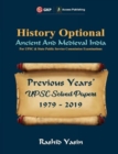 Image for Upsc Previous Years&#39; Solved Papers (1979-2019) History Optional `Ancient &amp; Medieval India&#39;