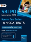 Image for Sbi 2021 Probationary Officers&#39; Phase I Booster Test Series 15 Mock Tests (Questions, Answers &amp; Explanations)