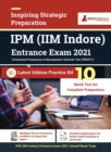 Image for IIM-Indore IPM (Integrated Programme in Management) Entrance Exam 2021 10 Mock Tests