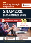 Image for Snap Mba Entrance Exam 2021 10 Mock Tests + 15 Sectional Tests