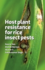 Image for Host Plant Resistance for Rice Insect Pests