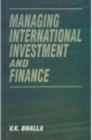 Image for Managing International Investment And Finance