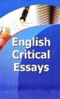 Image for English Critical Essays
