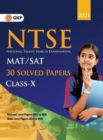 Image for Ntse 2020-21 Class 10th (Mat + Sat) 30 Solved Papers