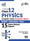Image for CBSE Class 12 Physics Chapter-wise Question Bank - NCERT ] Exemplar + PAST 15 Years Solved Papers 8th Edition