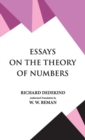 Image for Essays on the Theory of Numbers