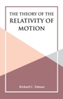 Image for The Theory of the Relativity of Motion