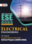 Image for UPSC ESE 2023 Electrical Engineering - Chapter Wise &amp; Year Wise Solved Papers 2000-2022