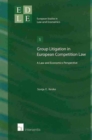Image for Group Litigation in European Competition Law