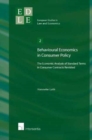 Image for Behavioural Economics in Consumer Policy