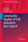 Image for Community quality-of-life indicators  : best cases V