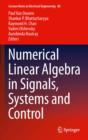 Image for Numerical linear algebra in signals, systems and control