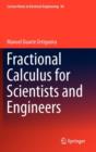 Image for Fractional Calculus for Scientists and Engineers