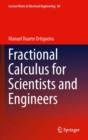 Image for Fractional calculus for scientists and engineers : v. 84