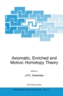 Image for Axiomatic, enriched and motivic homotopy theory: proceedings of the NATO Advanced Study Institute, Cambridge UK, from 9 to 20 September 2002