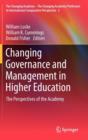 Image for Changing governance and management in higher education  : the perspectives of the academy