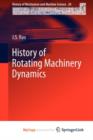 Image for History of Rotating Machinery Dynamics